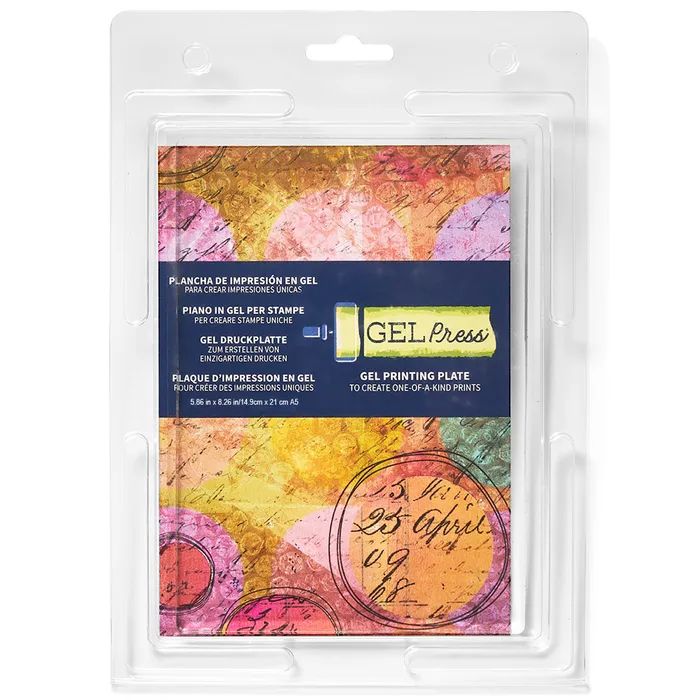 Gel Press A5  (14.9 x 21cm) Mono Printing Plate