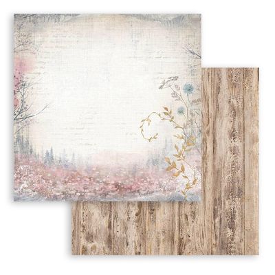 Stamperia - Dewdrops - 12&quot;x12&quot; Double-sided Paper - Wood