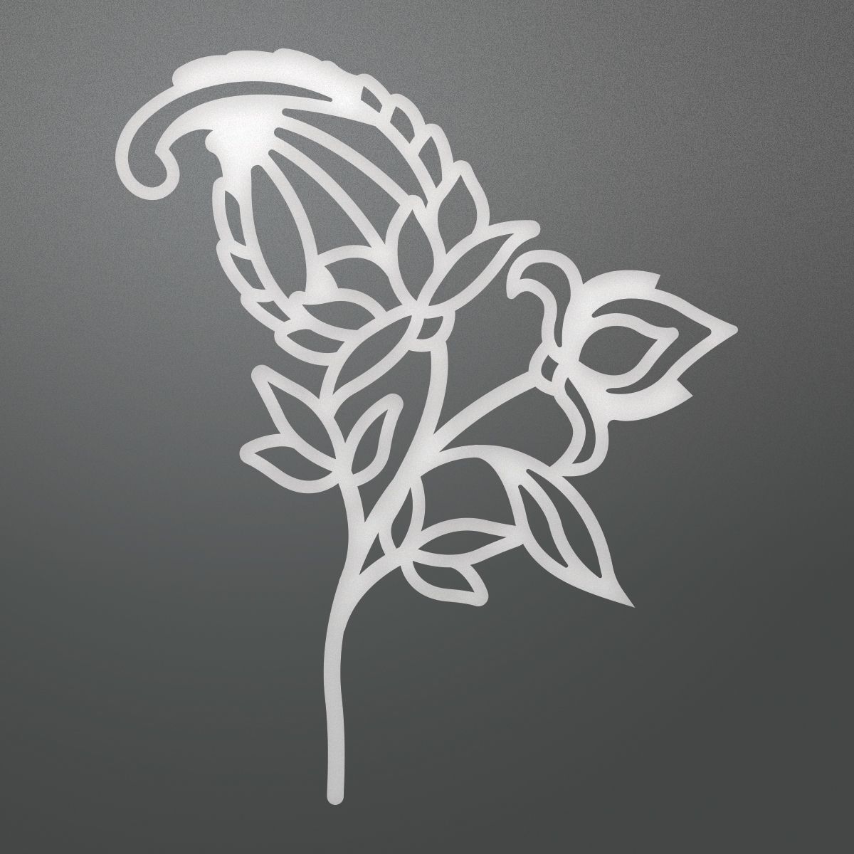 Ultimate Crafts - Metal Die - Paisley Florettes