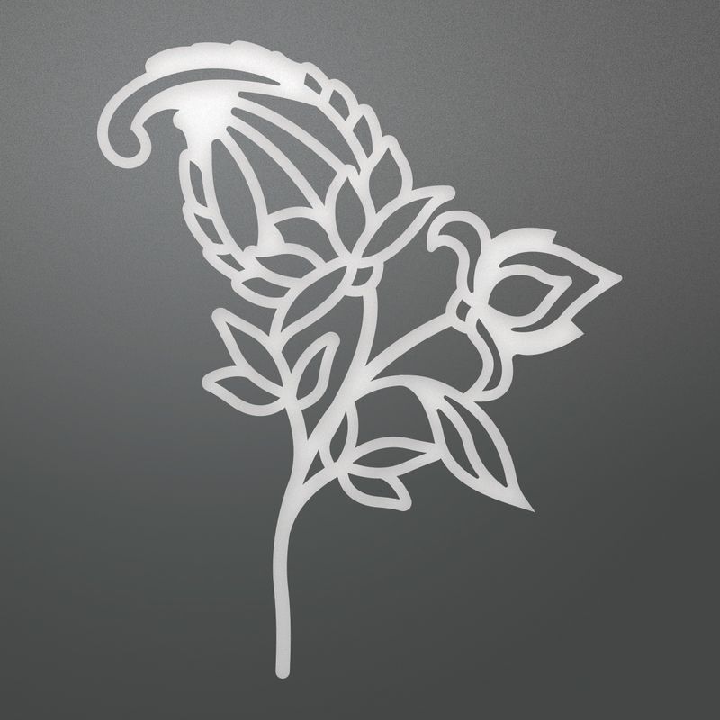 Ultimate Crafts - Metal Die - Paisley Florettes
