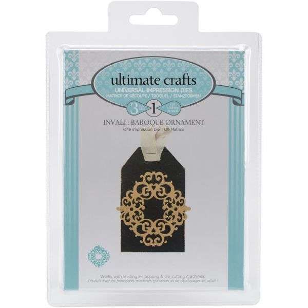 Ultimate Crafts - Metal Die - Baroque Ornament