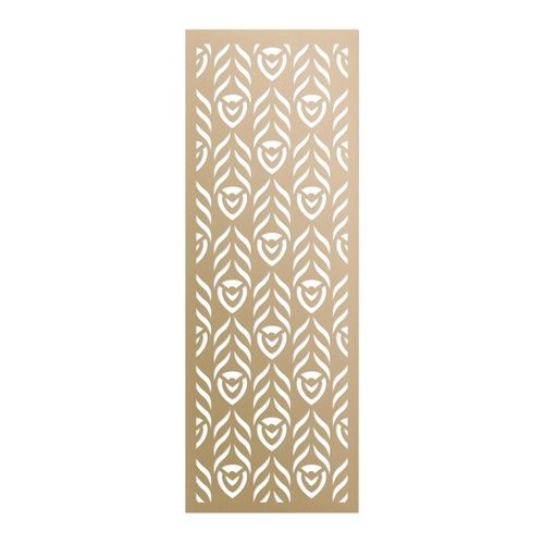 Ultimate Crafts - Metal Die - Peacock Feather Banner