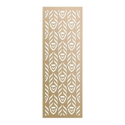 Ultimate Crafts - Metal Die - Peacock Feather Banner