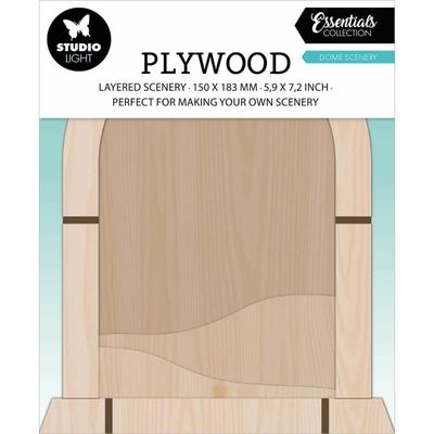 Studio light - Plywood - 3D Dome Layered Scenery