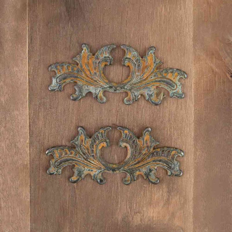 Prima Marketing - Metal Embellishments - Rusty Flourish