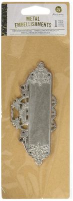 Prima Marketing - Metal Embellishments - Silver Plate