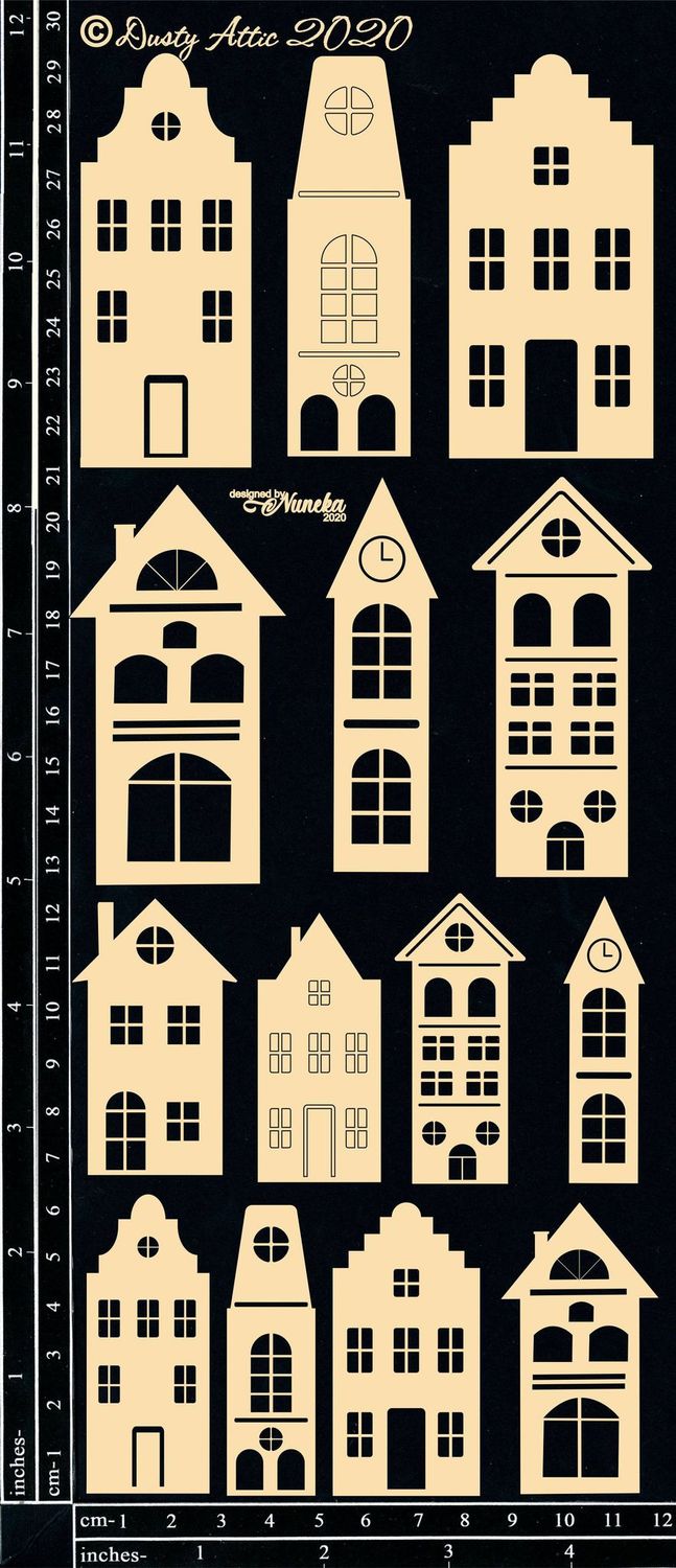 Dusty Attic - Chipboard - Decorative - Houses by Nuneka
