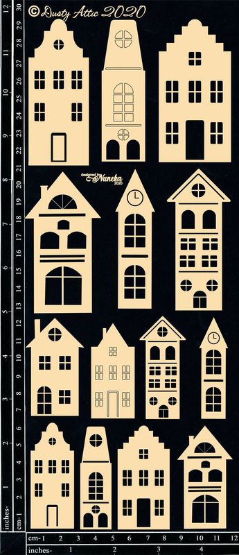 Dusty Attic - Chipboard - Decorative - Houses by Nuneka