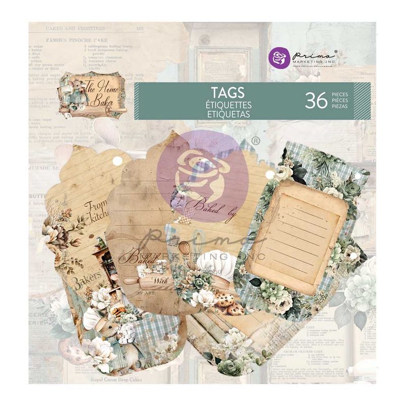 Prima Marketing - The Home Baker - Tags