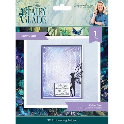 Crafter&#39;s Companion - Fairy Glade - 3D Embossing Folder