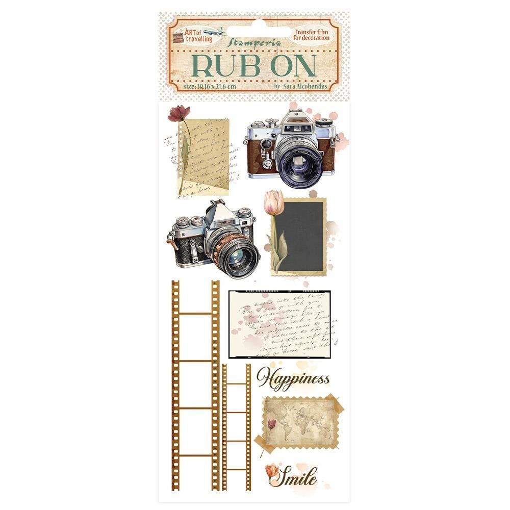 Stamperia - Art of Travelling - Rub-ons - Photography