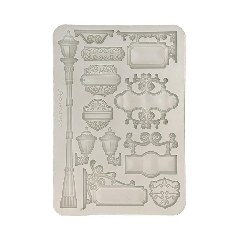 Stamperia - Art of Travelling - A5 Silicone Mould - Plates