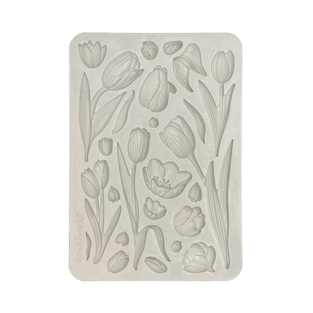 Stamperia - Art of Travelling - A5 Silicone Mould - Tulips