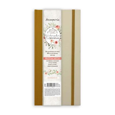 Stamperia - Mixed Media Journal - Watercolour Pages - 10x21cm