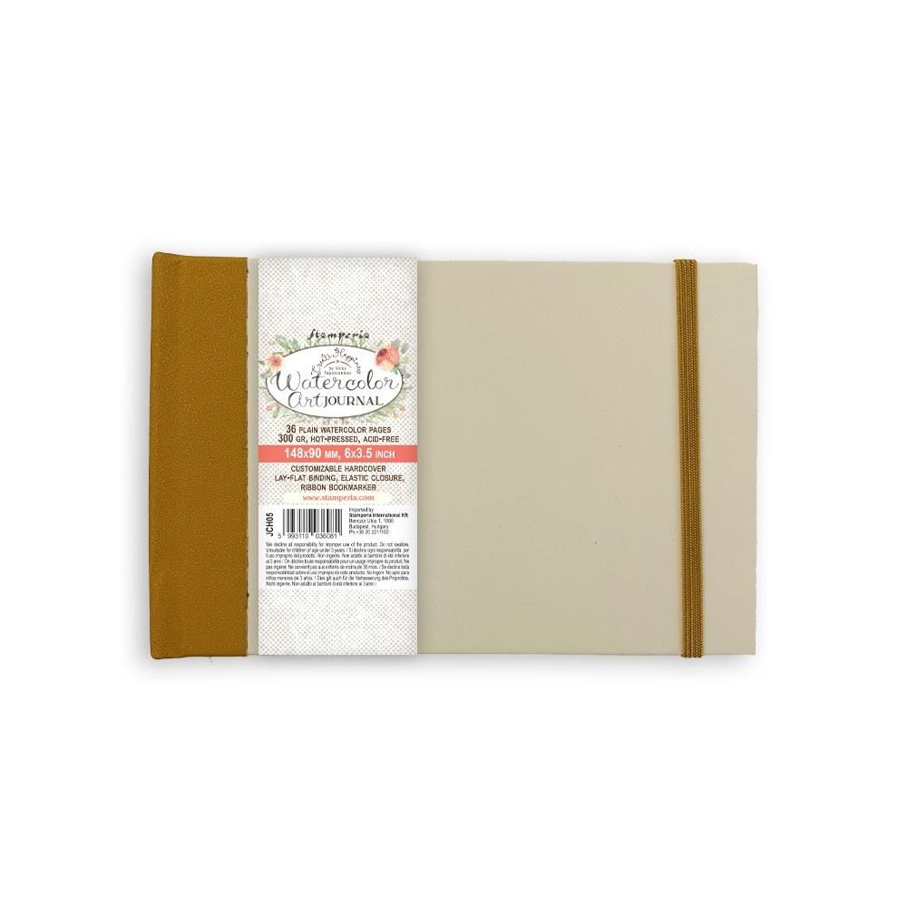Stamperia - Mixed Media Journal - Watercolour Pages - 14.8x9cm
