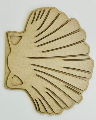 Dusty Attic - Chipboard - Mini Album Cover - Shell