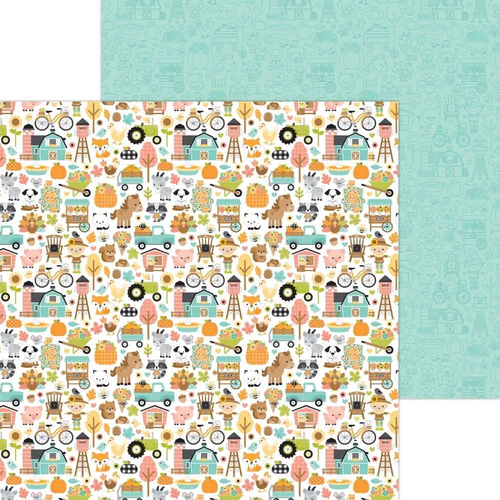 Doodlebug Design - 12&quot;x12&quot; Double-sided Paper - Farmhouse