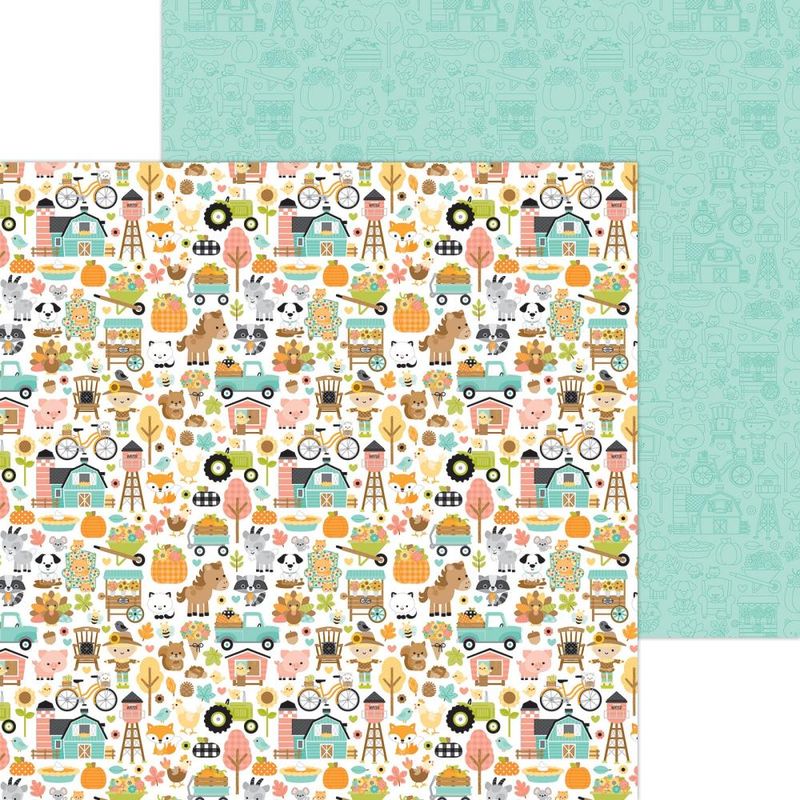 Doodlebug Design - 12&quot;x12&quot; Double-sided Paper - Farmhouse