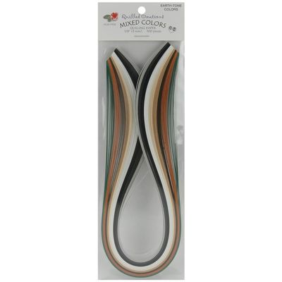 Quilled Creations - Quilling Paper - 3mm - Earth Tones