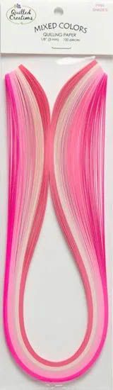 Quilled Creations - Quilling Paper - 3mm - Pink Shades