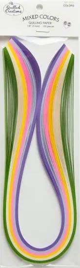 Quilled Creations - Quilling Paper - 3mm - Spring Colours