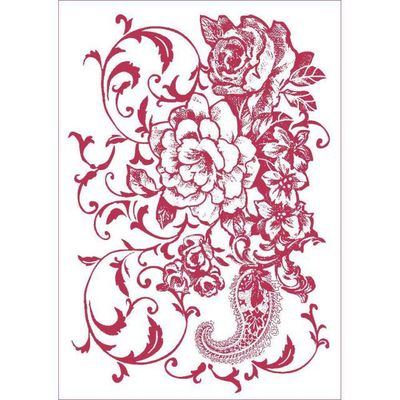 Stamperia - Stencils - 21 x 29.7cm - Floral Ramage