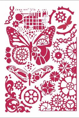 Stamperia - Stencils - 21 x 29.7cm - Butterflies