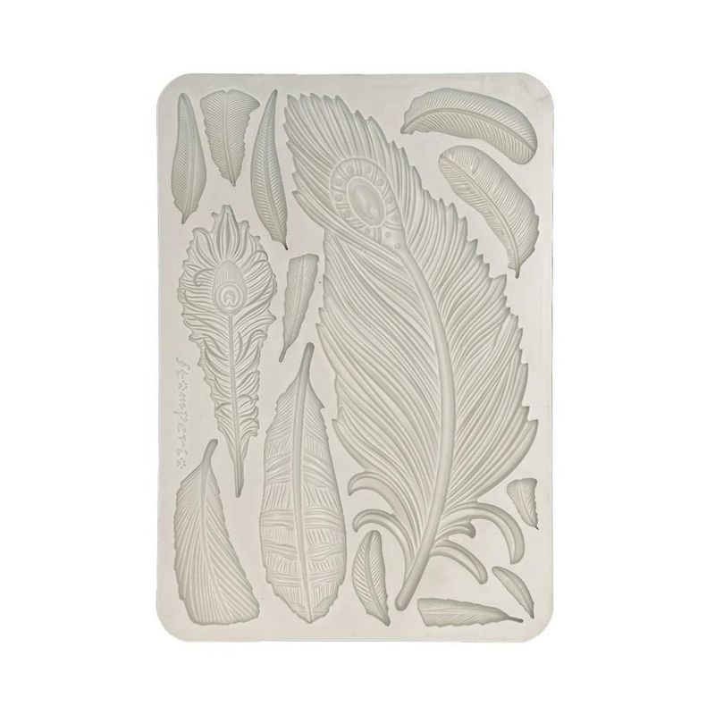 Stamperia - Masquerade - A5 Silicone Mould - Feathers