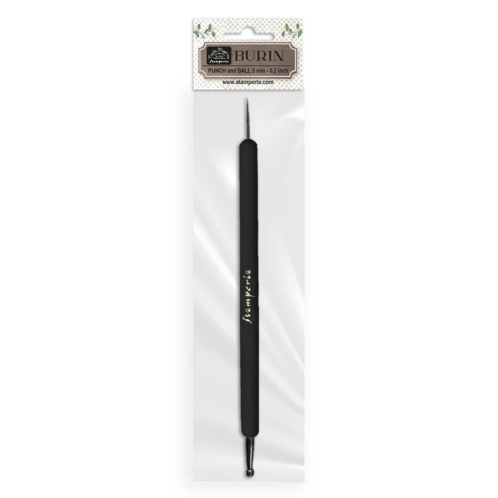 Stamperia - Burin Punch and Ball - Diam 5mm