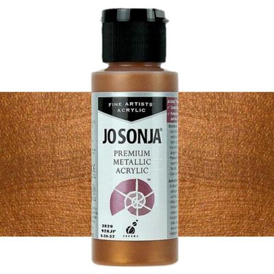 Chroma - Jo Sonja - Premium Metallic Acrylic - 60ml - Aztec Gold