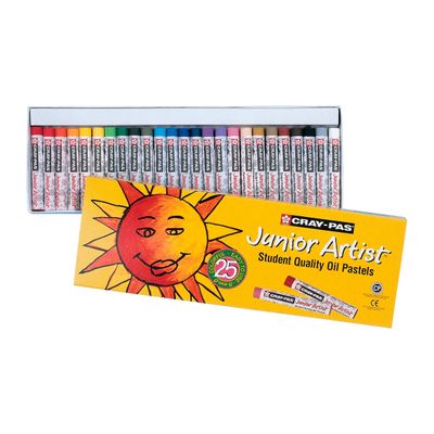 Sakura - Cray-Pas Junior Artist - Student Oil Pastels - 25 Set