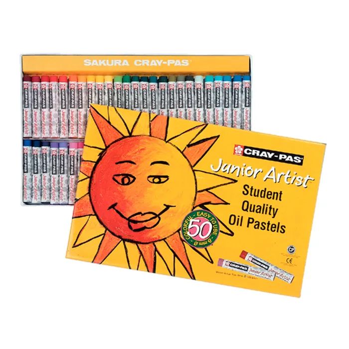 Sakura - Cray-Pas Junior Artist - Student Oil Pastels - 50 Set