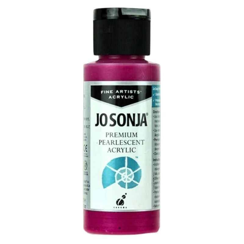 Chroma - Jo Sonja - Premium Pearlescent Acrylic - 60ml - Magenta