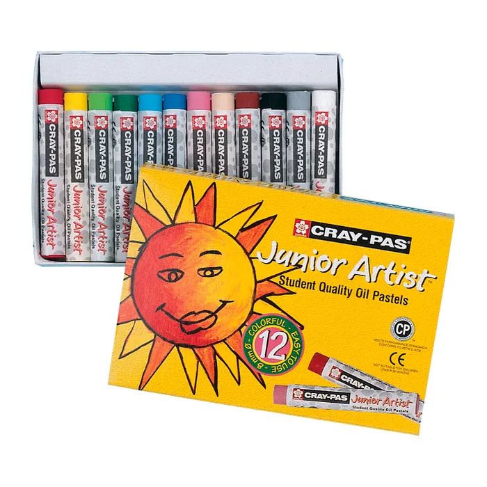 Sakura - Cray-Pas Junior Artist - Student Oil Pastels - 12 Set