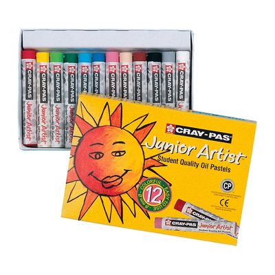 Sakura - Cray-Pas Junior Artist - Student Oil Pastels - 12 Set