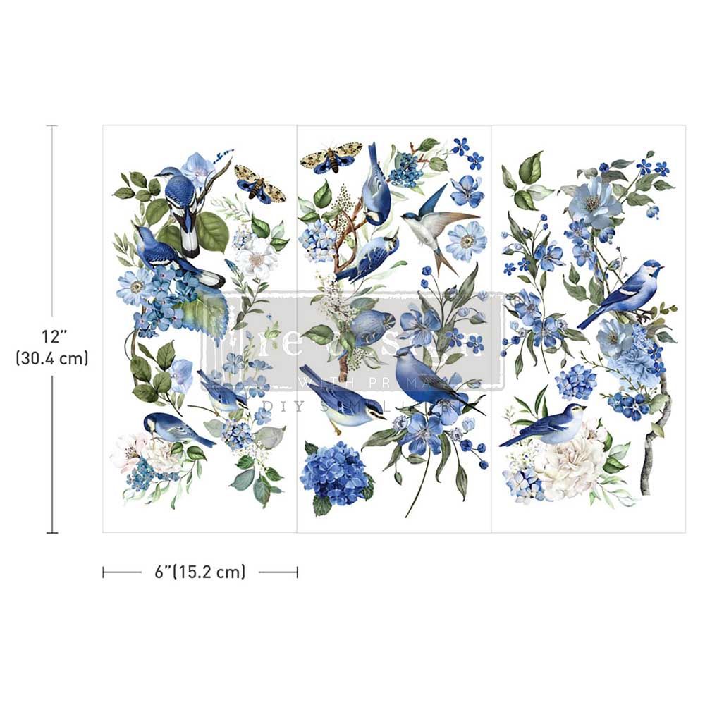 Prima Marketing - Re-Design - Small Décor Transfers - Garden Whispers