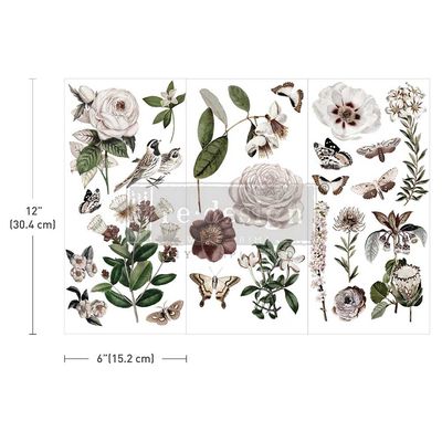 Prima Marketing - Re-Design - Small Decor Transfers - Secret Garden