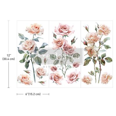 Prima Marketing - Re-Design - Small Decor Transfers - Blush Symphony