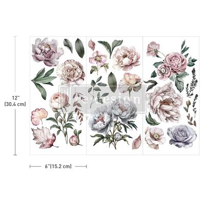 Prima Marketing - Re-Design - Small Decor Transfers - Blossom Breeze