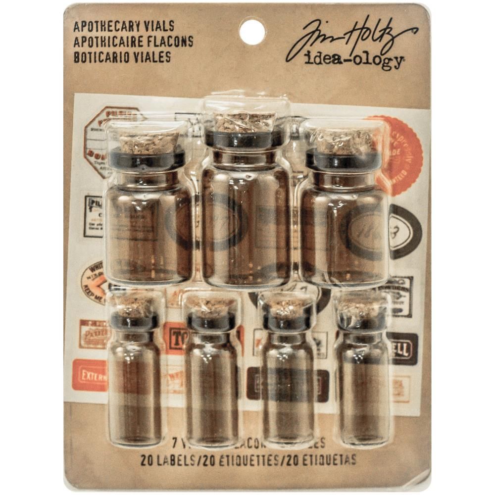 Tim Holtz - Idea-ology - Apothecary Vials