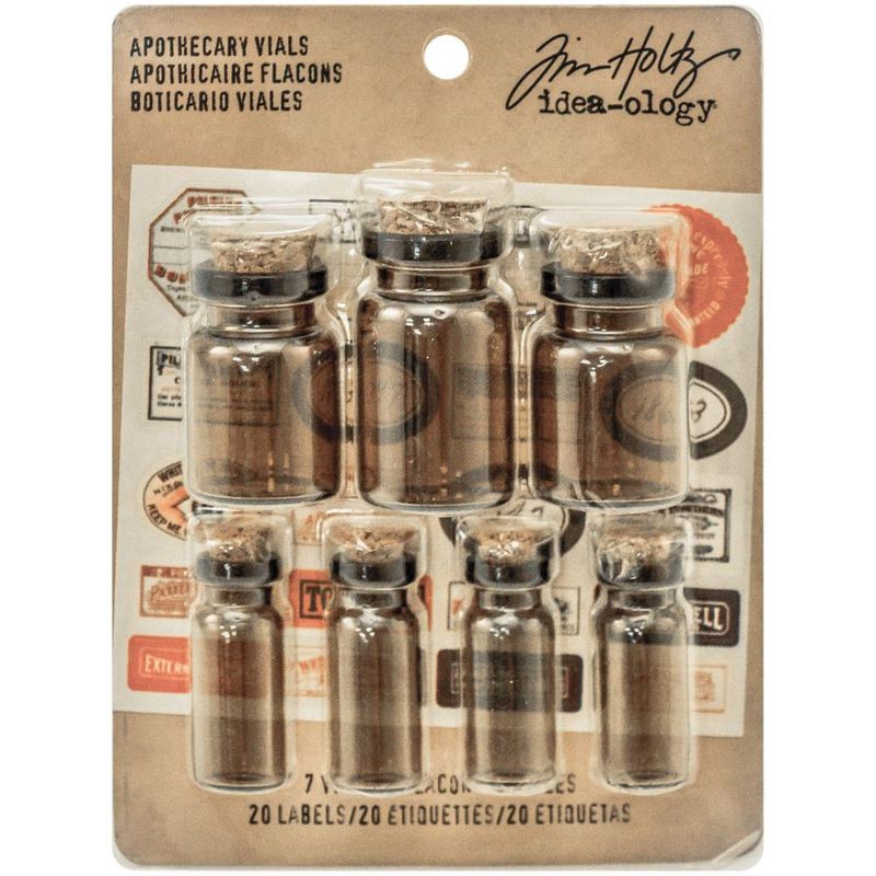 Tim Holtz - Idea-ology - Apothecary Vials