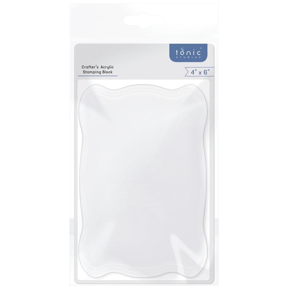 Tonic Studios - Acrylic Stamping Block - 4&quot; x 6&quot;