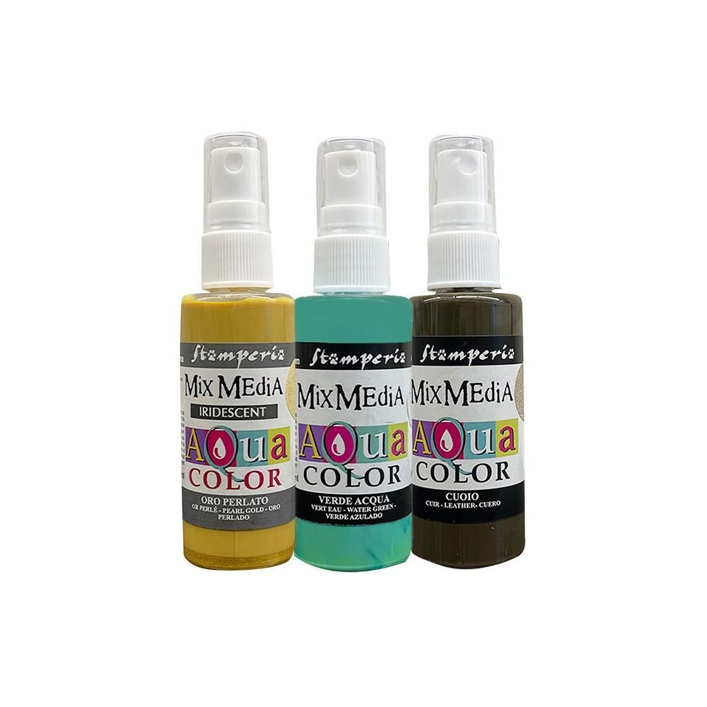 Stamperia - Aquacolour Set - Masquerade - 3pk
