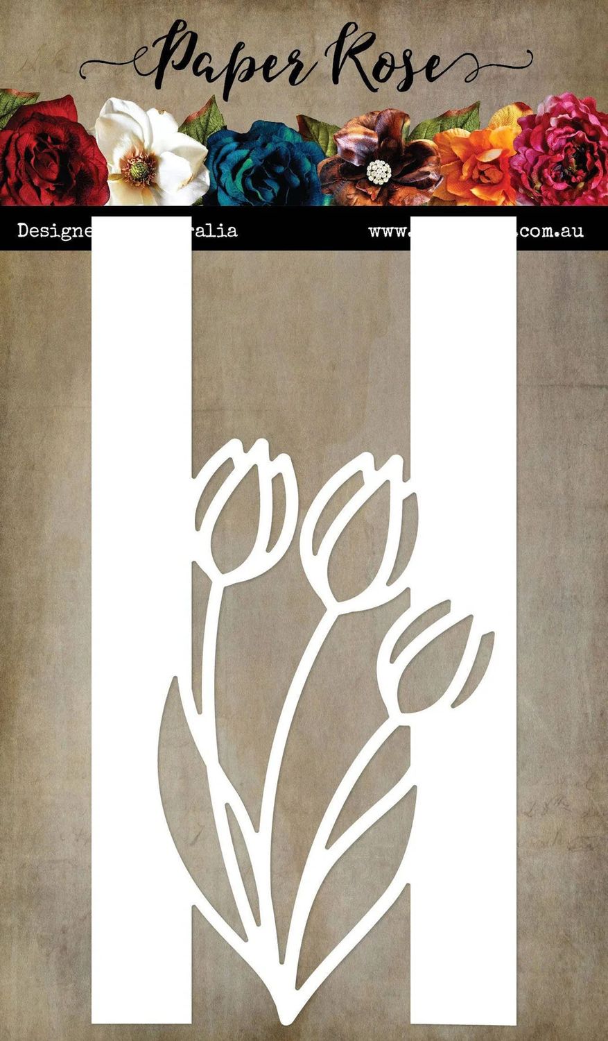 Paper Rose - Cutting Die - Tulip Border 1