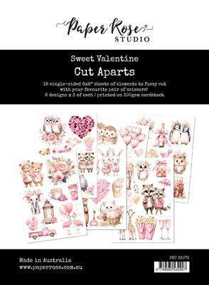 Paper Rose - Cut Aparts-  Sweet Valentine