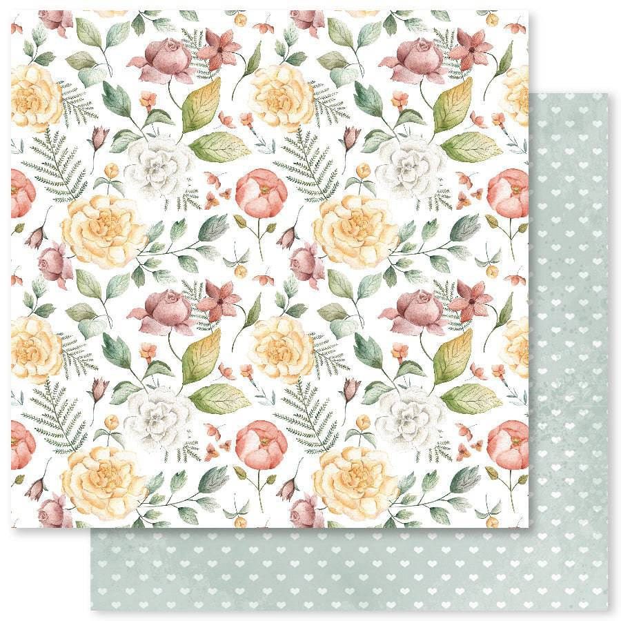 Paper Rose - Garden Party - 12&quot;x12&quot; Double-Sided Paper - C