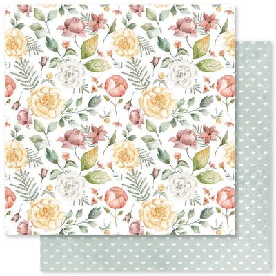 Paper Rose - Garden Party - 12&quot;x12&quot; Double-Sided Paper - C