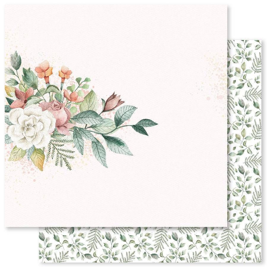 Paper Rose - Garden Party - 12"x12" Double-Sided Paper - B