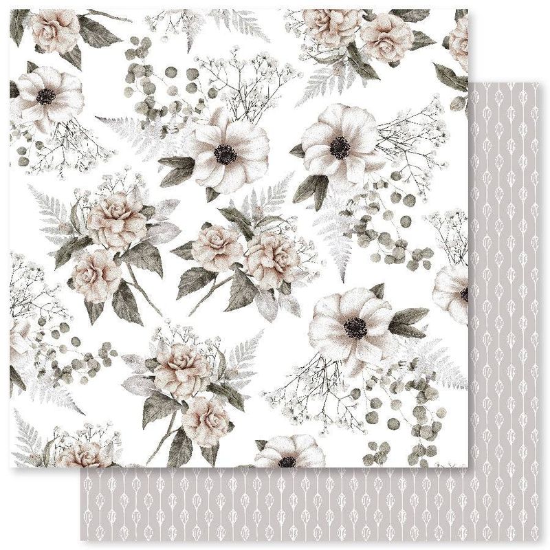 Paper Rose - Forever - 12&quot;x12&quot; Double-Sided Paper - D
