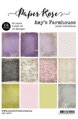 Paper Rose - A5 Paper Pack - Amy&#39;s Farmhouse